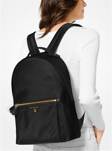 michael kors nylon kelsey signature backpack